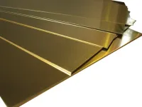 Латунный анод Холоднокатаный 1900 мм 200 мм 8 мм Л63 ГОСТ 2208-2007 купить в Омске