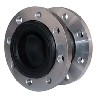 Компенсатор резиновый CR-E25-F Ду100 Ру16 резиновая вставка (корпус) - EPDM тип присоединения - фланцевый материал фланцев - сталь углеродистая оцинкованная купить в Омске